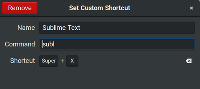 Sublime Text shortcut